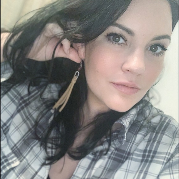 🆕»-»bOheMiAN MoDeRn LeAtHeR fRiNGe EaRrInGS« HaNdCrAfTeD »ClAsSiC bOhO sTyLe« - Picture 10 of 16